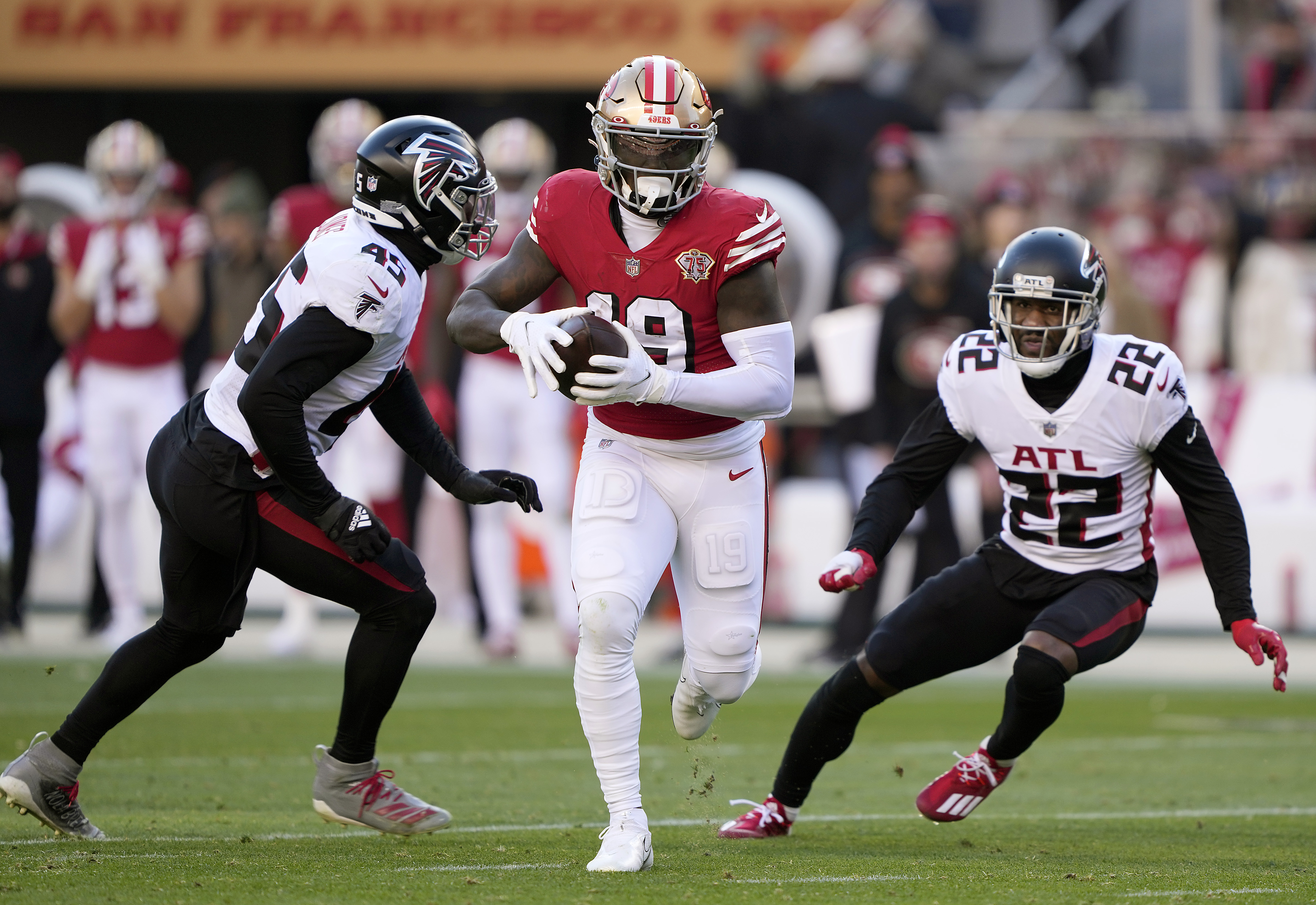 The 49ers clinch a Wild Card spot with a victory over the Rams Sunday