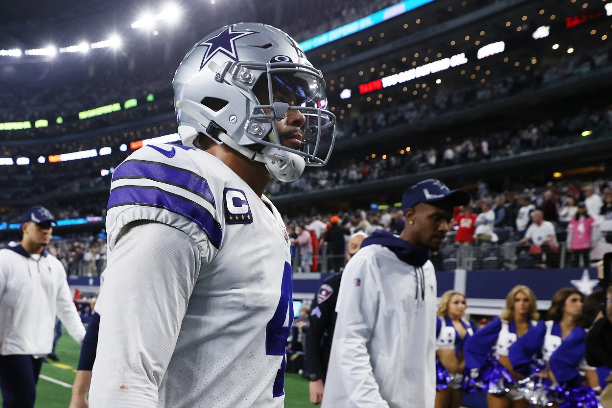 Dak Prescott and the Dallas Cowboys Should Take a Look In The Mirror Instead of Praising Fans for Throwing Trash at Officials