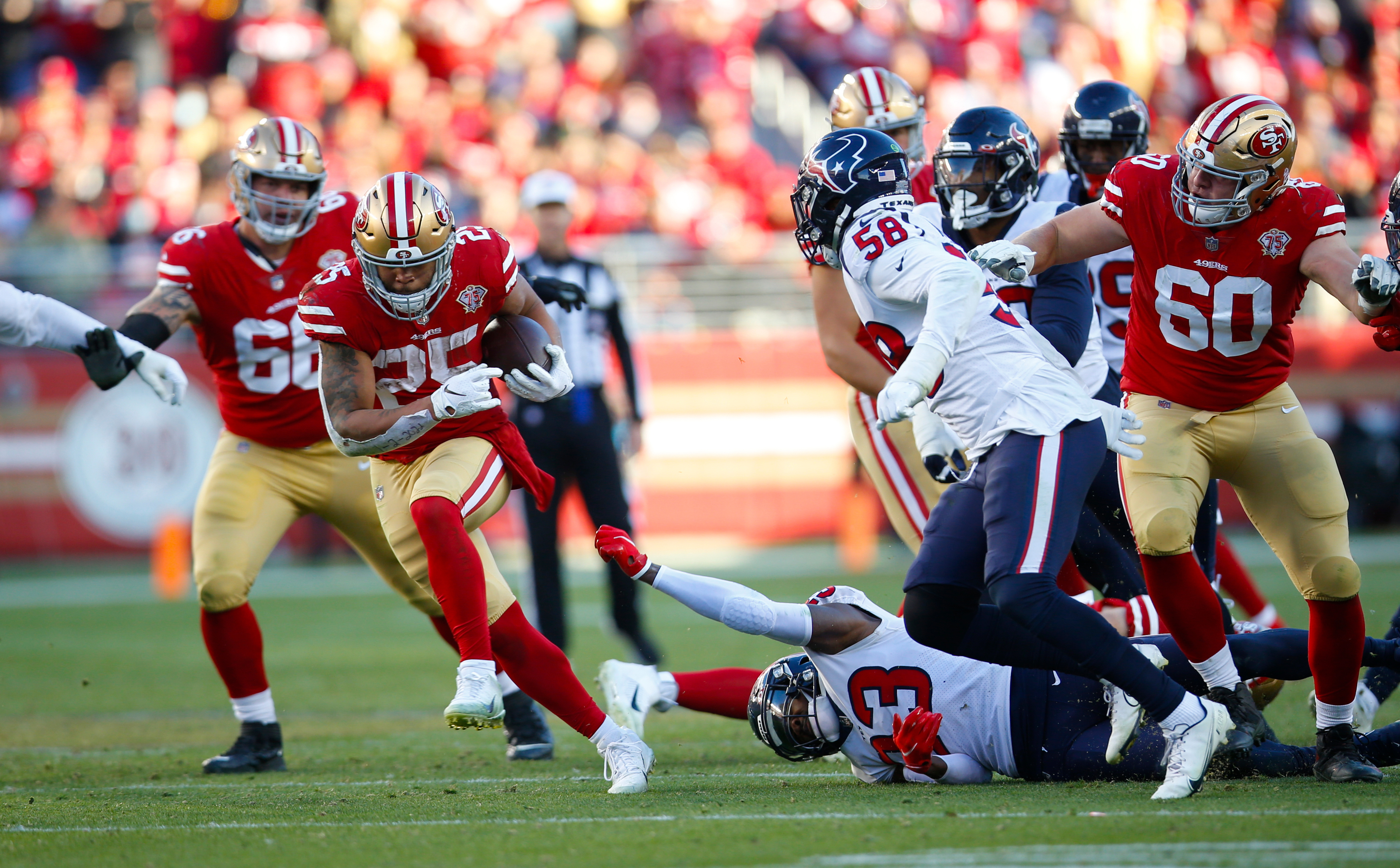 The San Francisco 49ers clinch a Wild Card berth with a win Sunday