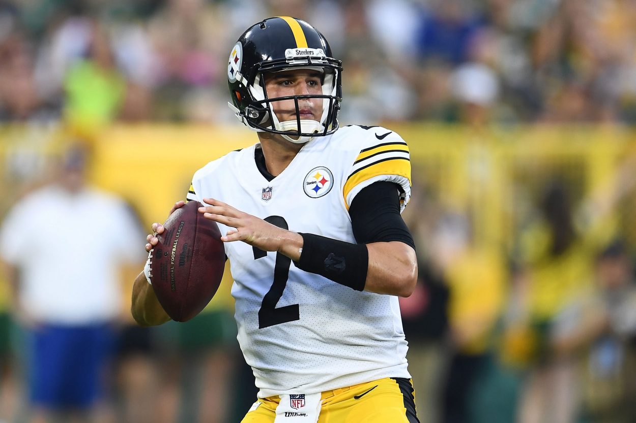 Mason Rudolph Has Inside Track To Replace Ben Roethlisberger as Steelers’ Starter in ’22