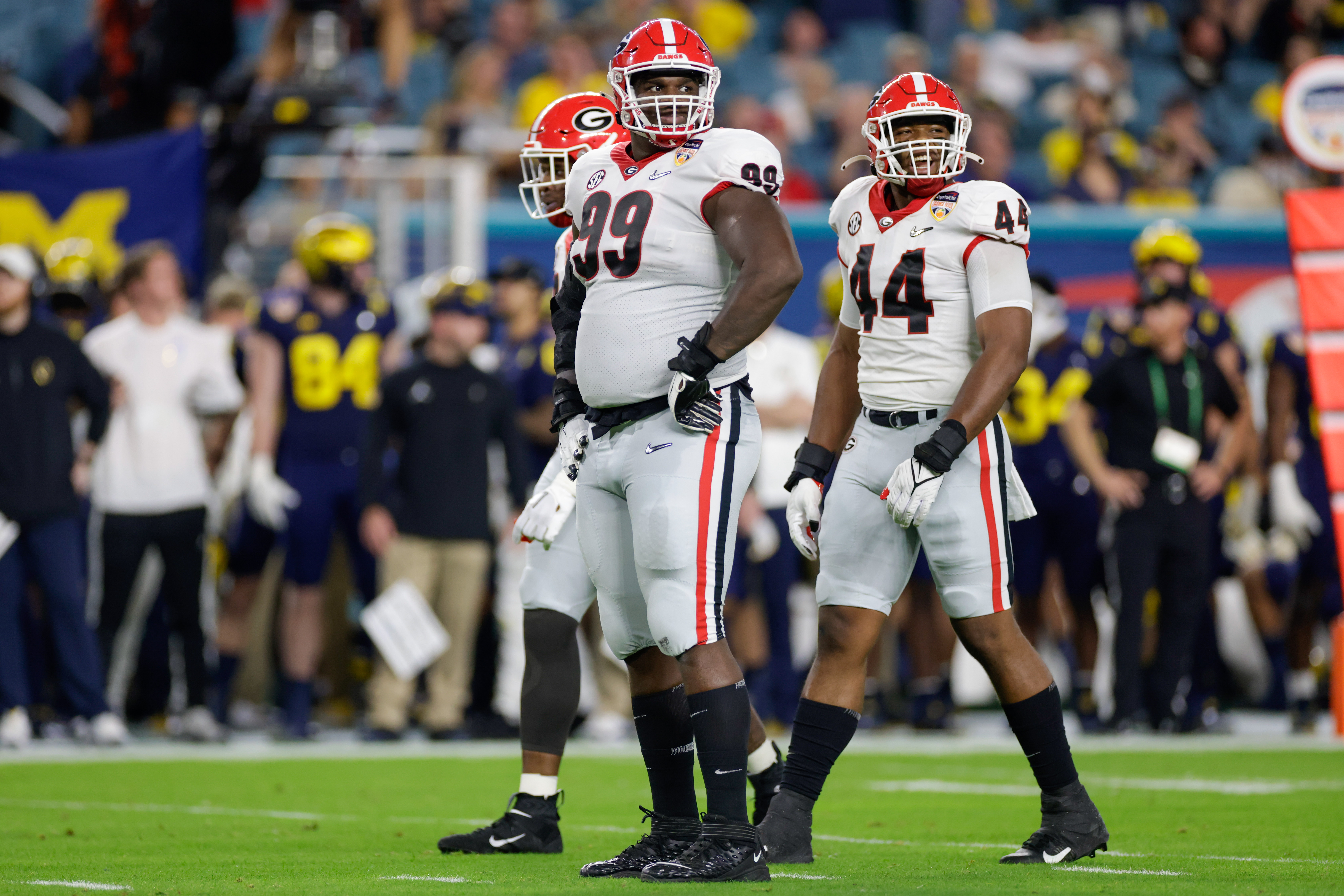 Georgia star Jordan Davis is likely a first round pick in the NFL Draft.