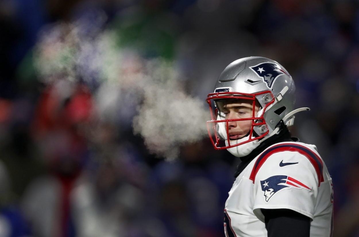 Mac Jones and the Patriots were left out in the cold Saturday
