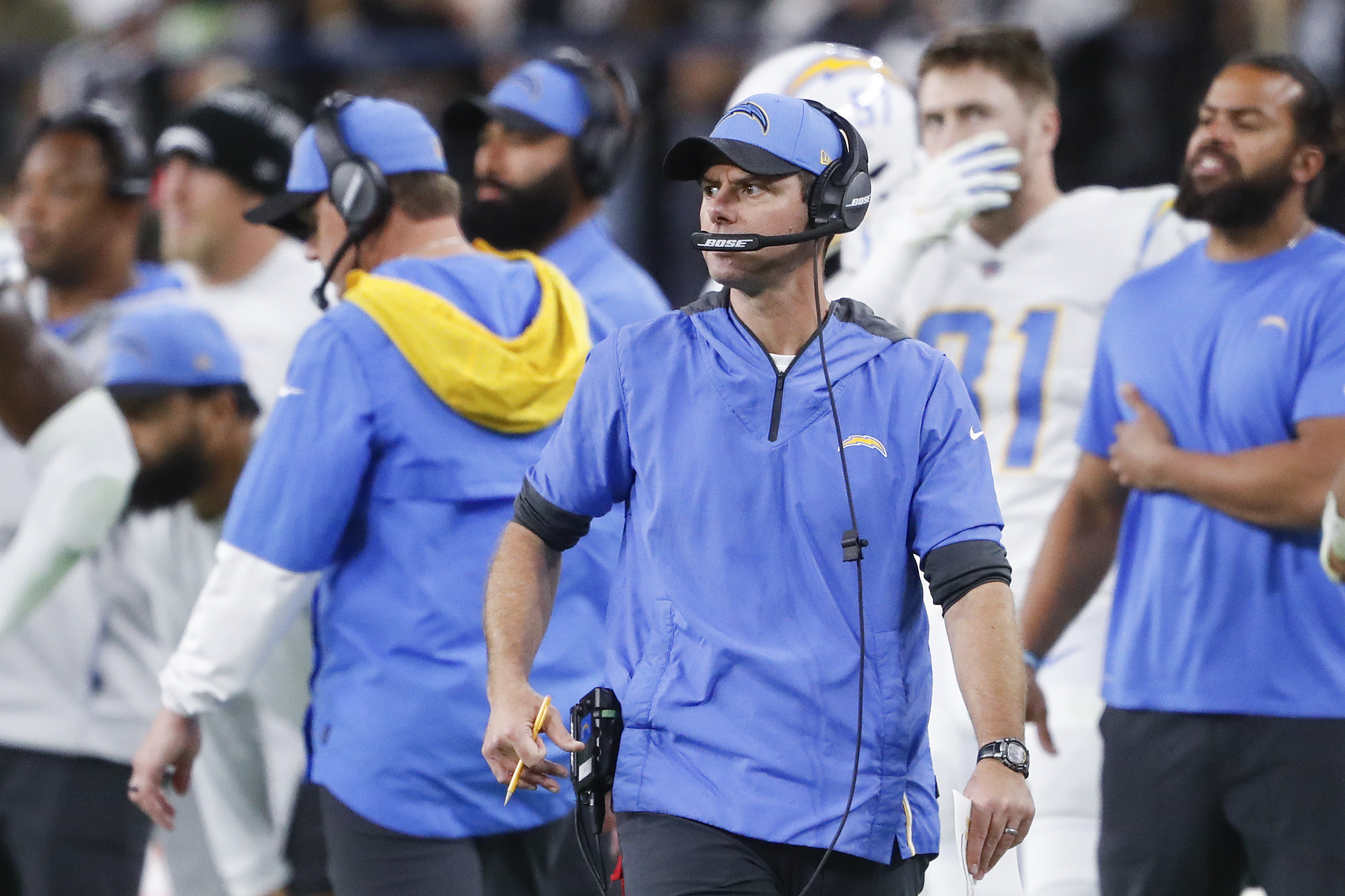 Chargers HC Brandon Staley called a questionable timeout against the Raiders.
