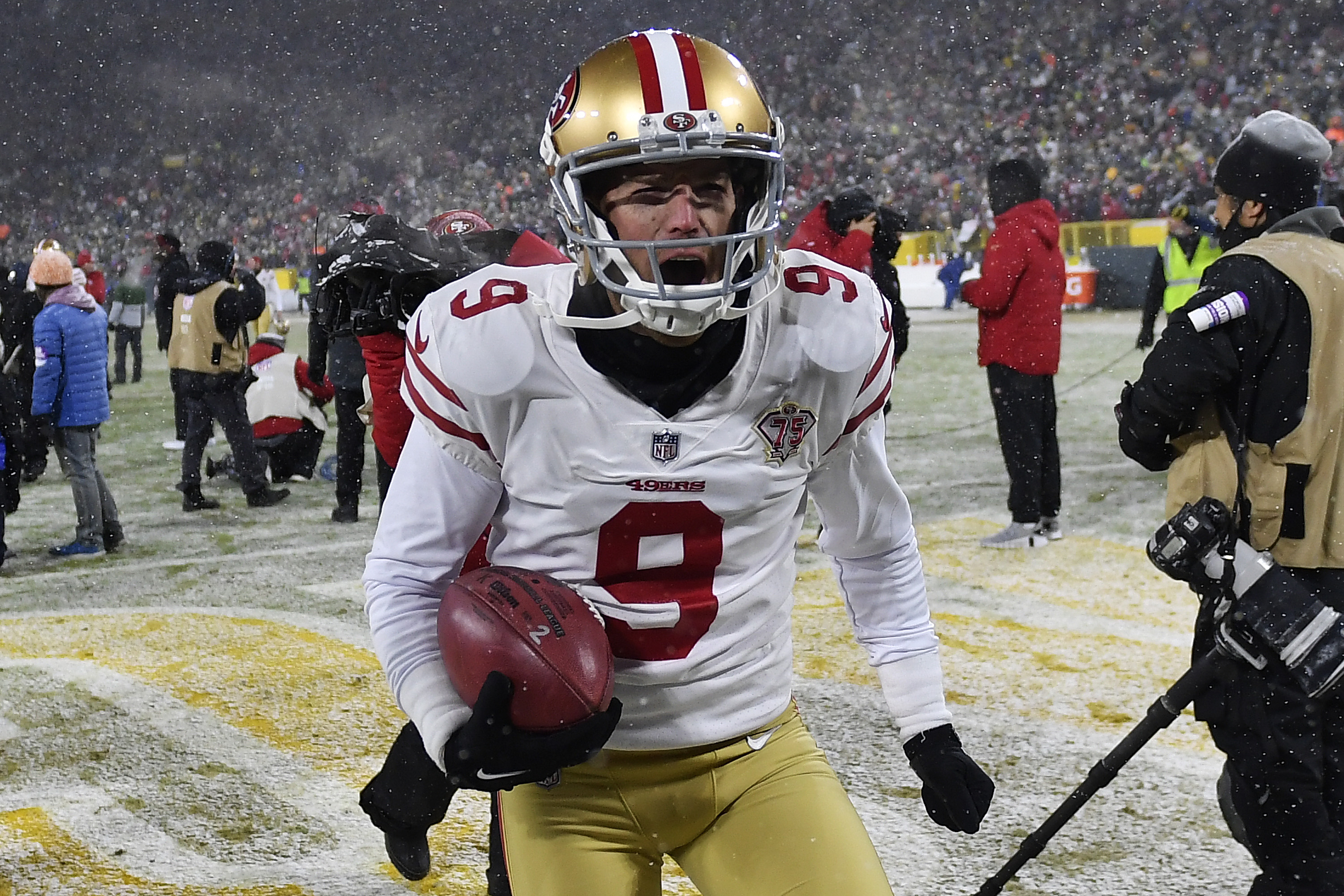 Robbie Gould kicked the 49ers into the Conference Championship Game