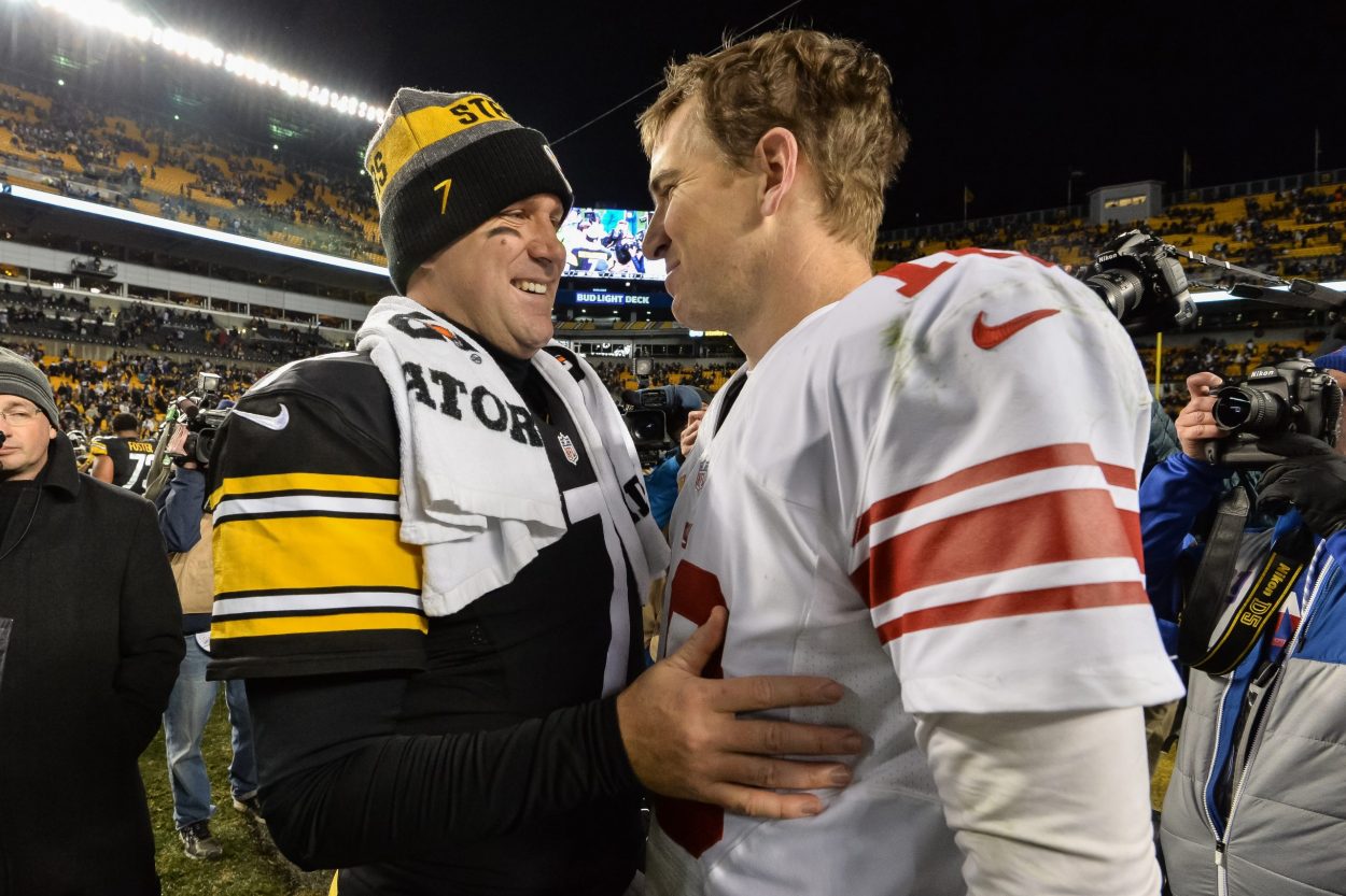 Ben Roethlisberger and Eli Manning were part of the great QB class of 2004