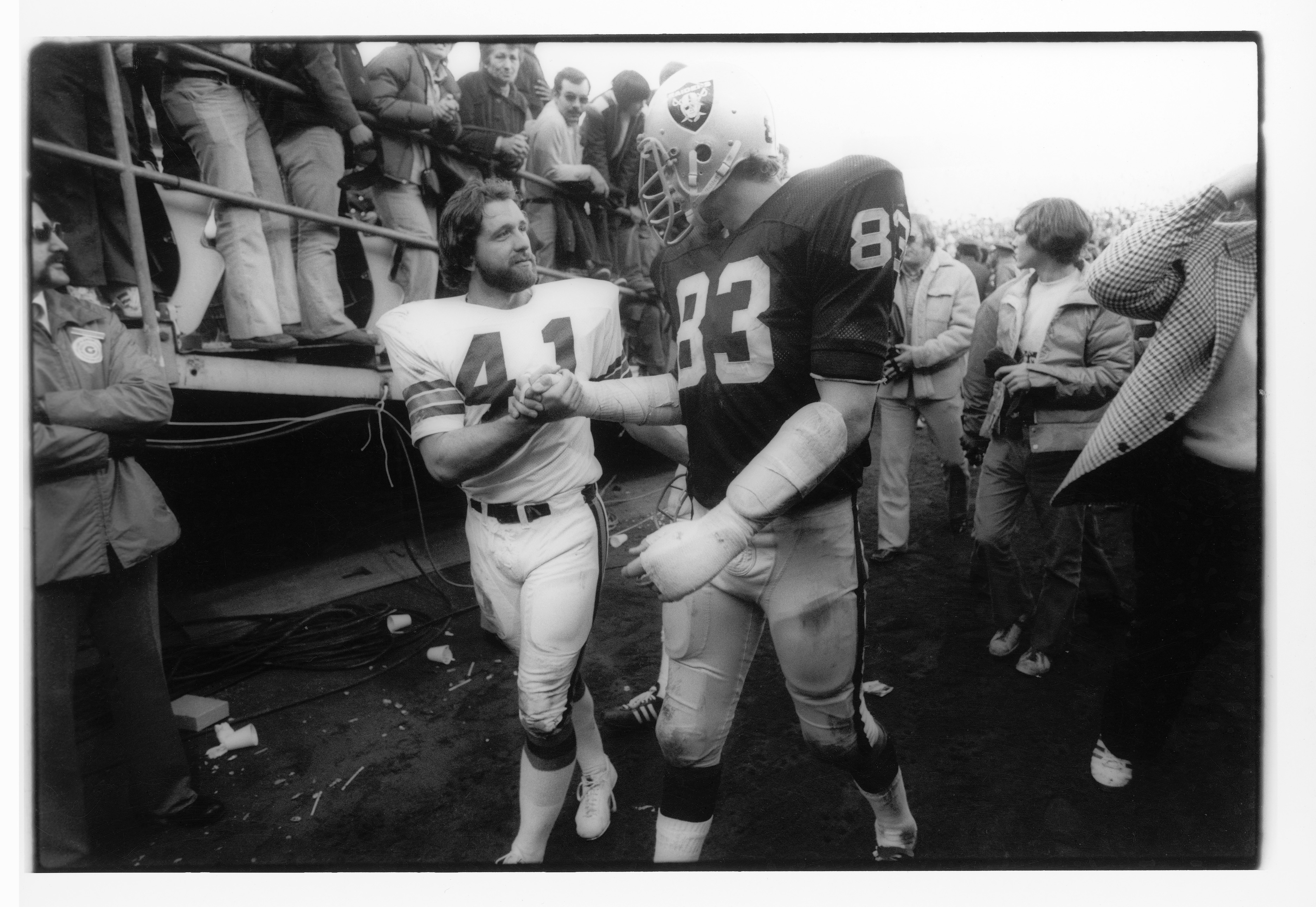 The Raiders and Bengals first met in the playoffs in 1975