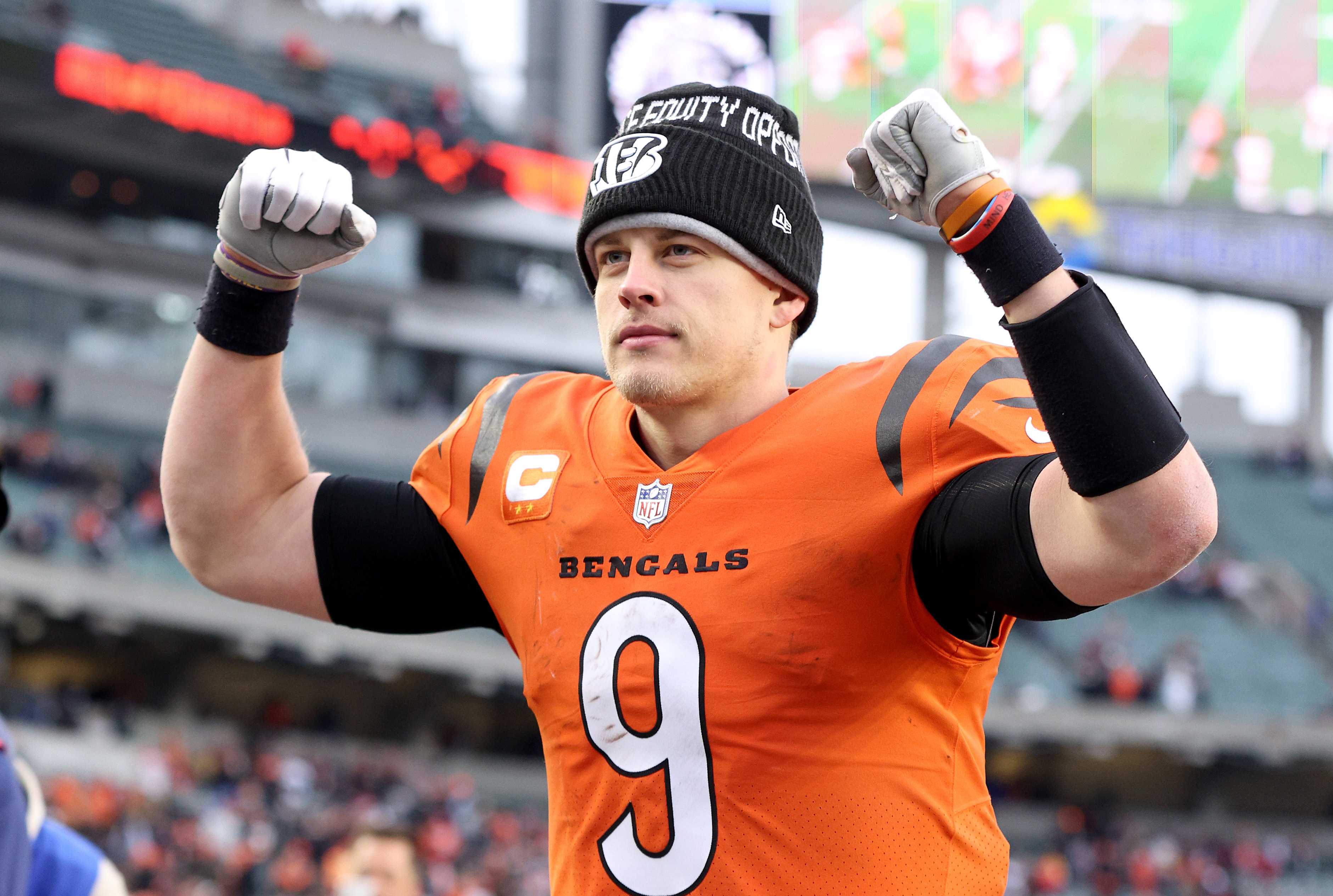 Joe Burrow's historic performance earned the Bengals the AFC North title
