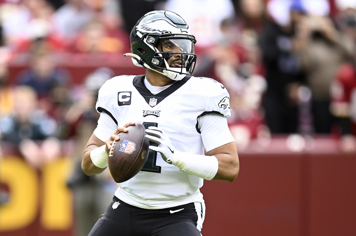 Eagles QB Jalen Hurts.