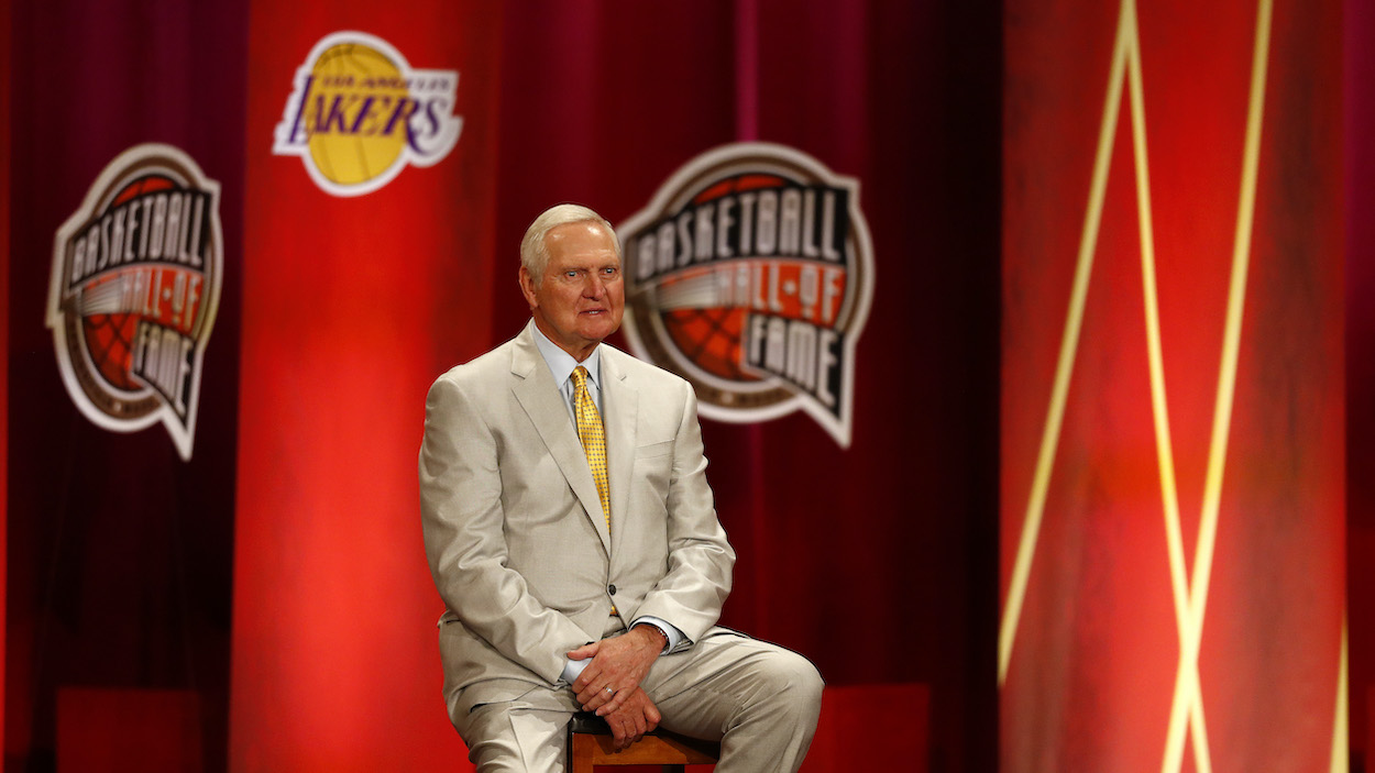 Jerry West credits his college roommate for "saving his life."