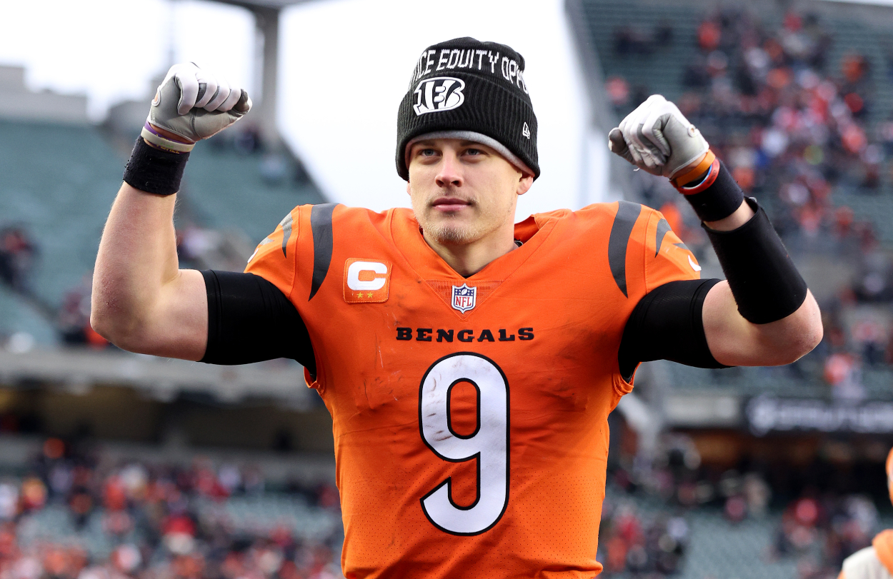 Cincinnati Bengals quarterback Joe Burrow, who recently sent Cincy's fans a strong message.