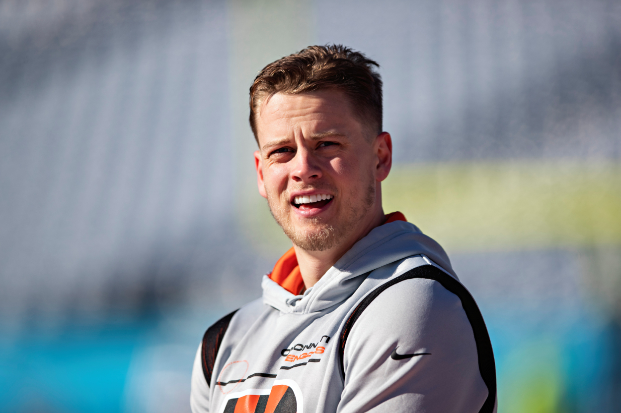Quarterback Joe Burrow, who has been one of the Bengals' best players during their turnaround.