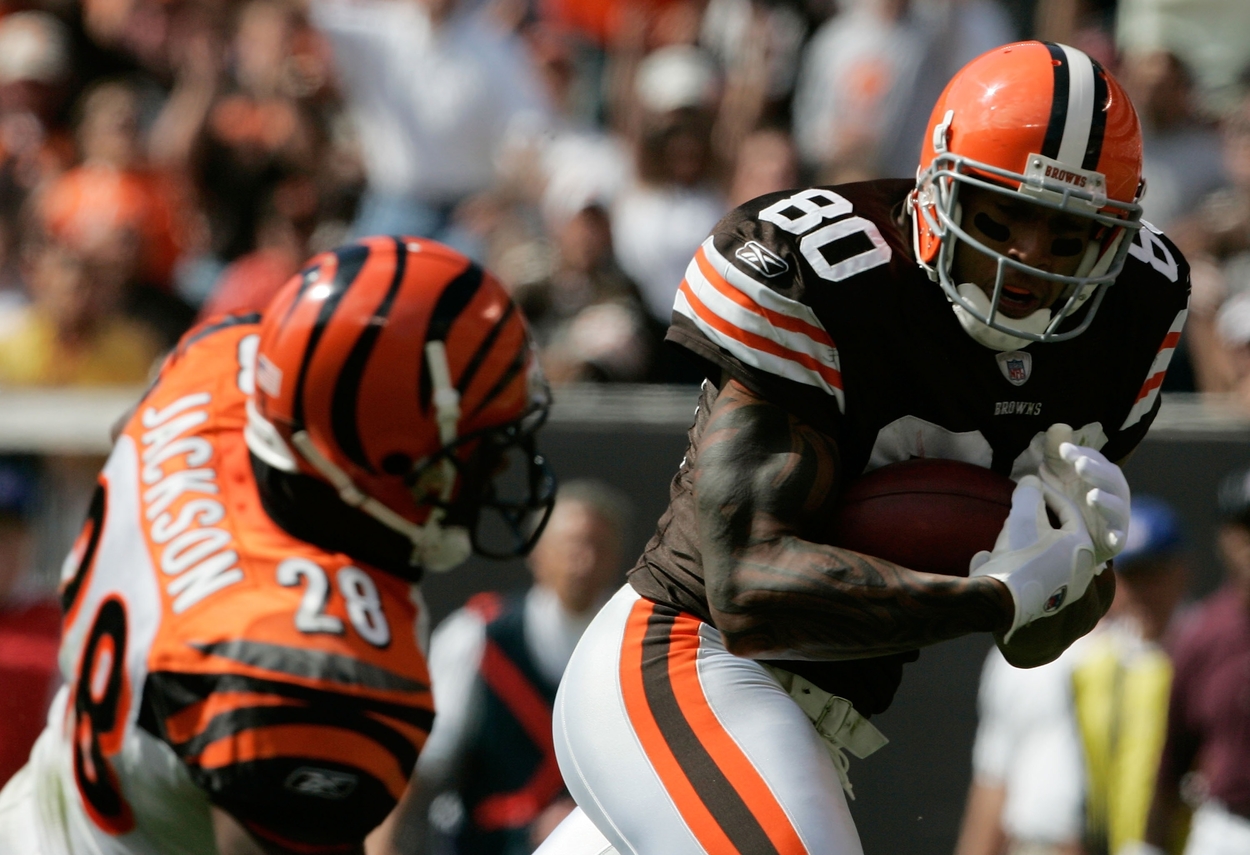 Cleveland Browns tight end Kellen Winslow in 2007.