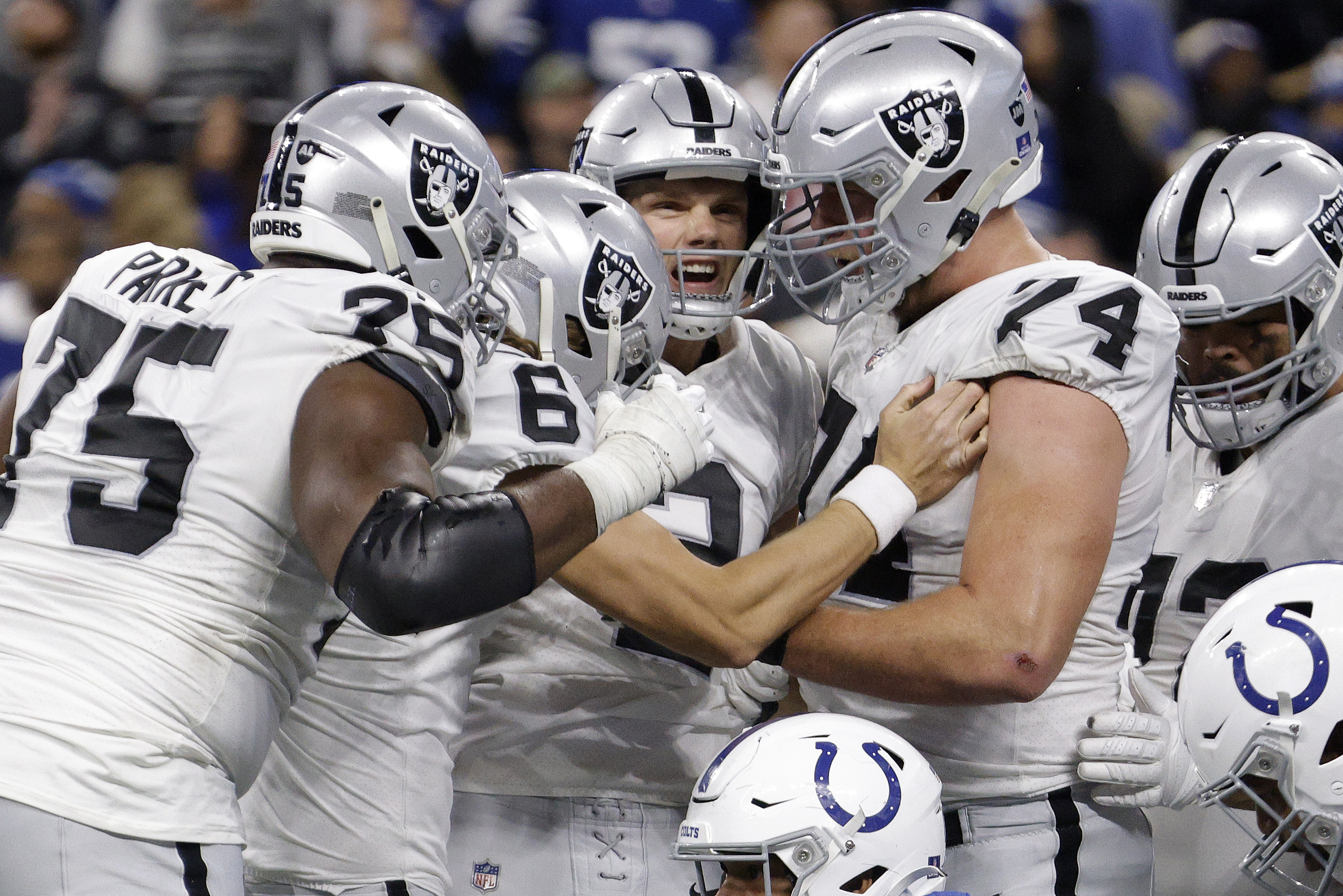The Las Vegas Raiders are one win from the postseason