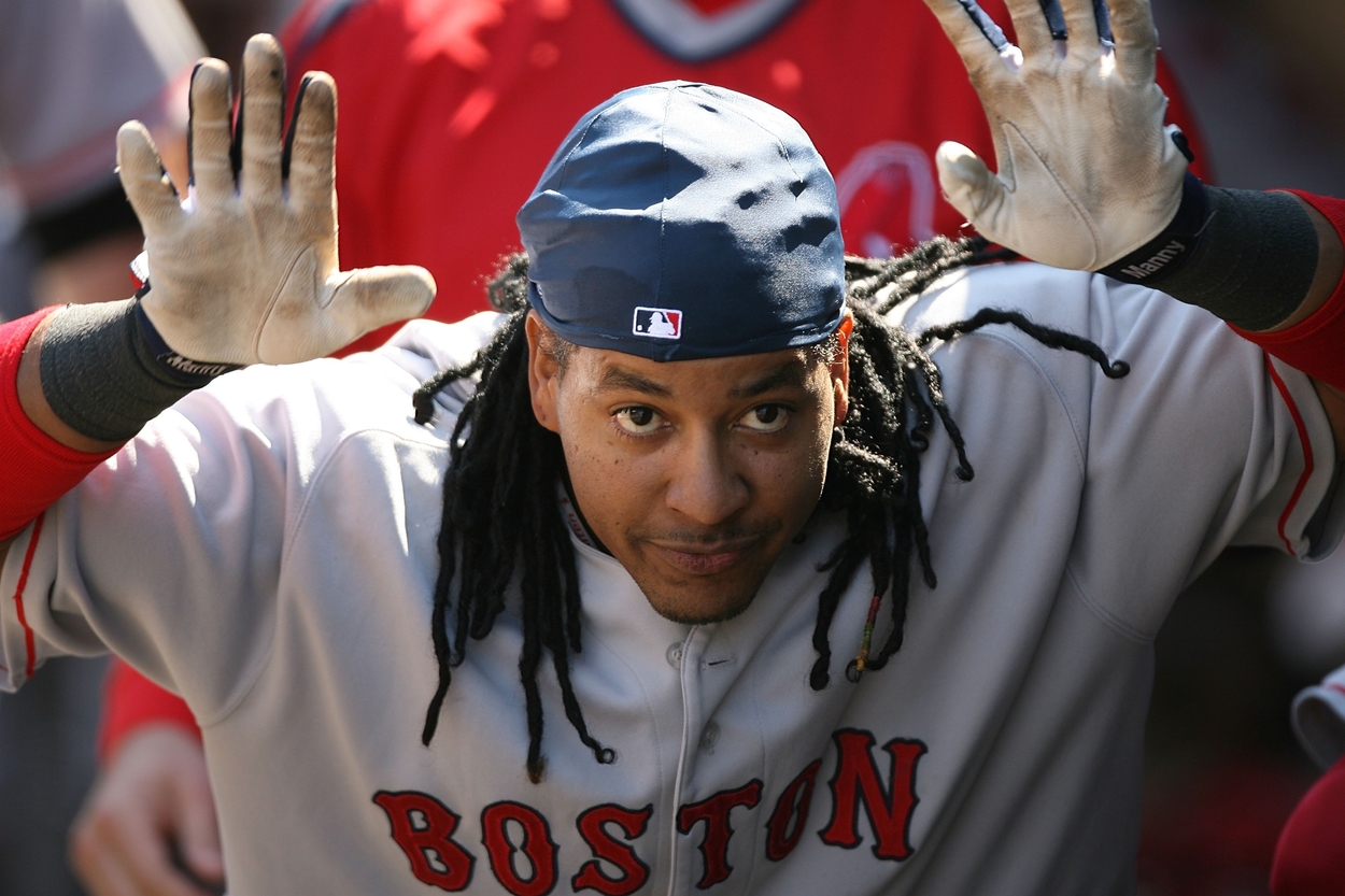 Boston Red Sox star Manny Ramirez in 2007.
