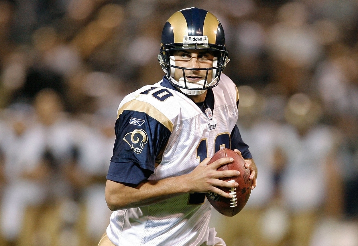 St. Louis Rams quarterback Marc Bulger in 2007.
