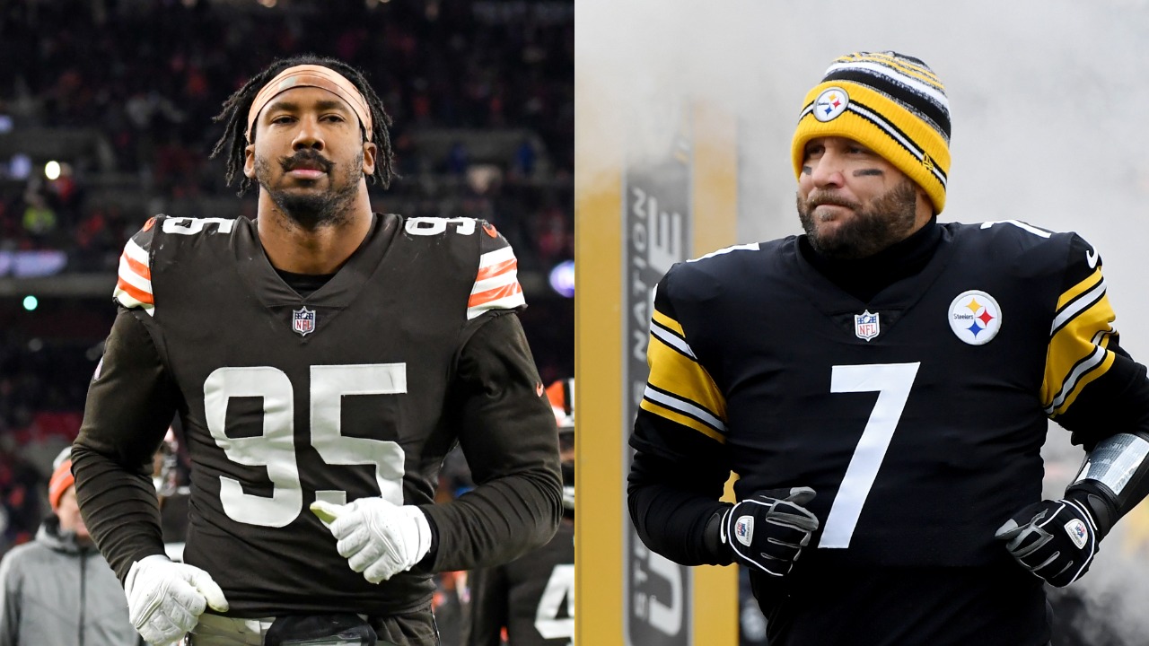 Browns Pro Bowler Myles Garrett Desperately Wants to Spoil Ben Roethlisberger’s Final Steelers Home Game: ‘Send Him Off With a Bang’