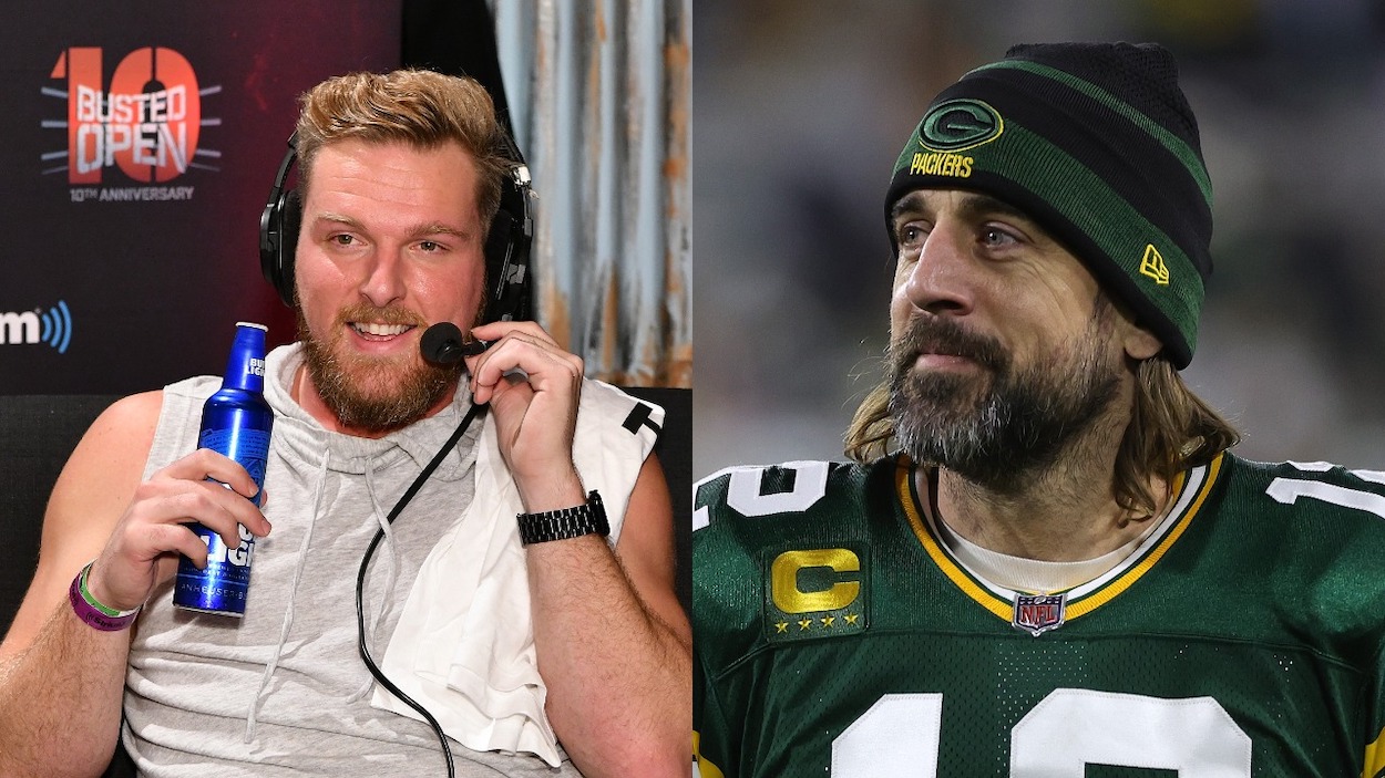 Aaron Rodgers Told the Legendary Story of How He and Pat McAfee