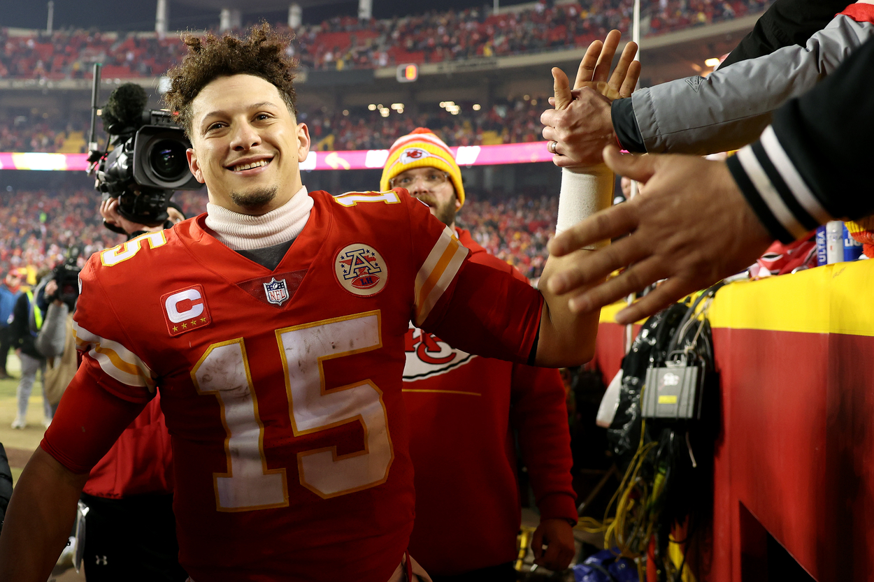 Kansas City Chiefs quarterback Patrick Mahomes in 2022.