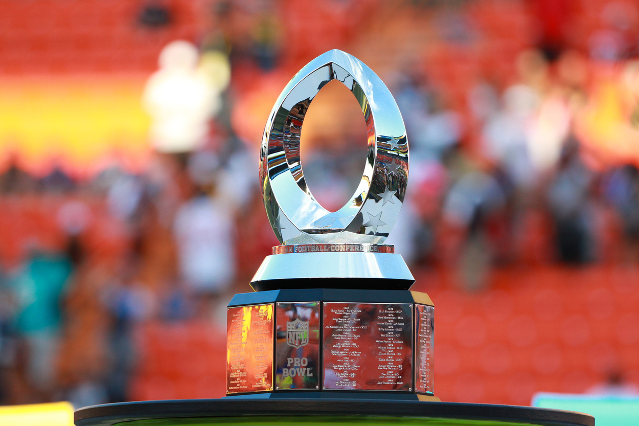The Pro Bowl trophy in 2016.