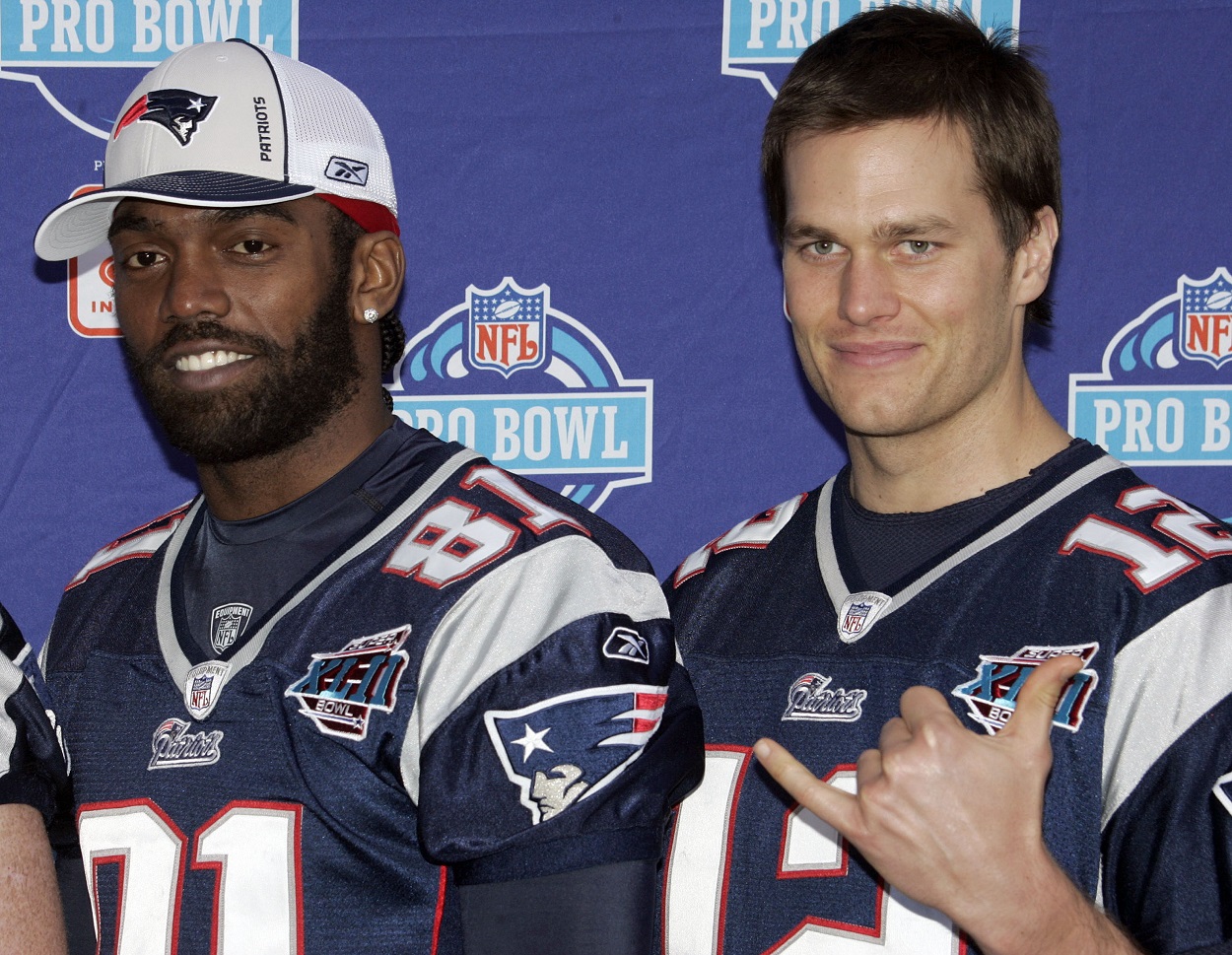 Randy Moss and Tom Brady, New England Patriots 