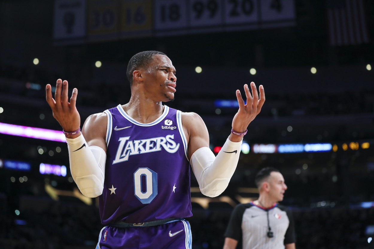 Russell Westbrook shouldn't be an NBA All-Star in 2022.