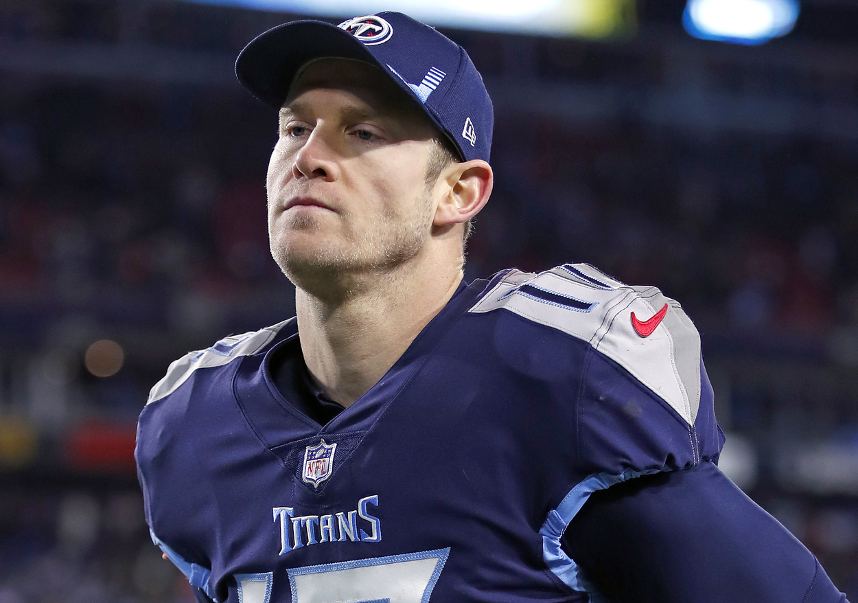 Tennessee Titans quarterback Ryan Tannehill in 2022.