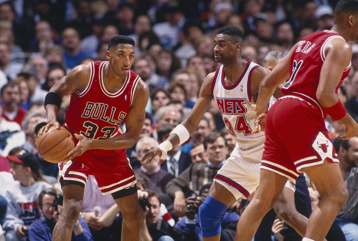 Scottie Pippen Invaded Michael Jordan’s Locker and Demanded Reporters ‘Dry Their Eyes’ Before His First Game Without MJ