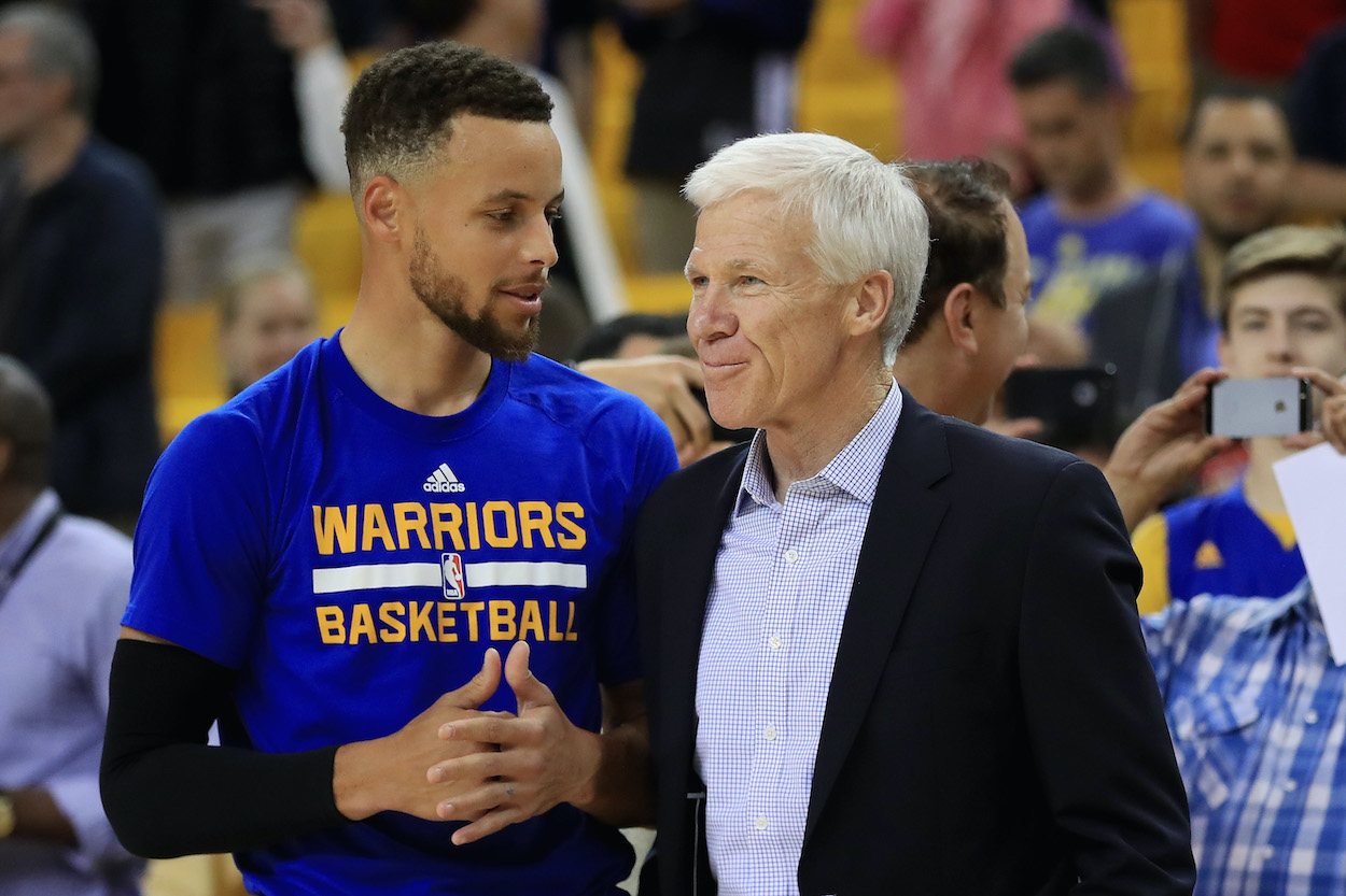 Stephen Curry somehow impressed his college head coach during an "awful" performance in an AAU tournament.