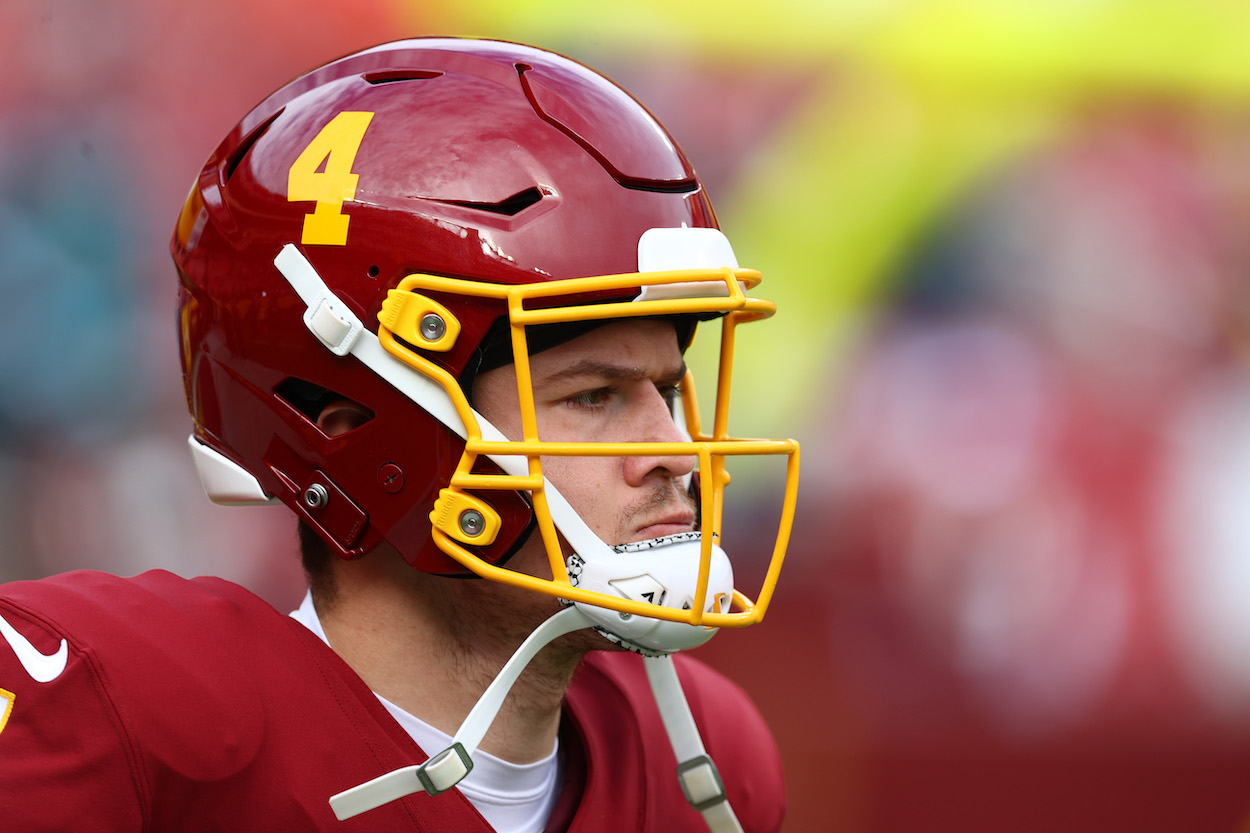 Washington Football Team QB Taylor Heinicke.