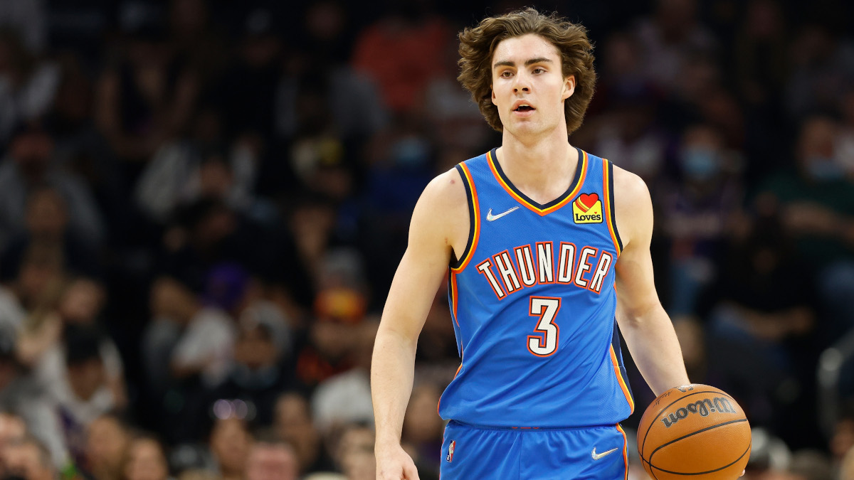 As a rookie, Josh Giddey has already shown the ability to fill up the stat sheet for the Oklahoma City Thunder.