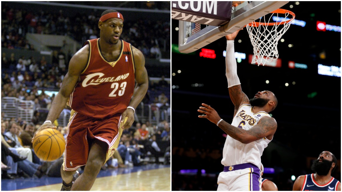 In 2004-05, LeBron James became the youngest player to average at least 25 points per game. This season, he's on pace to become the oldest player to do it.