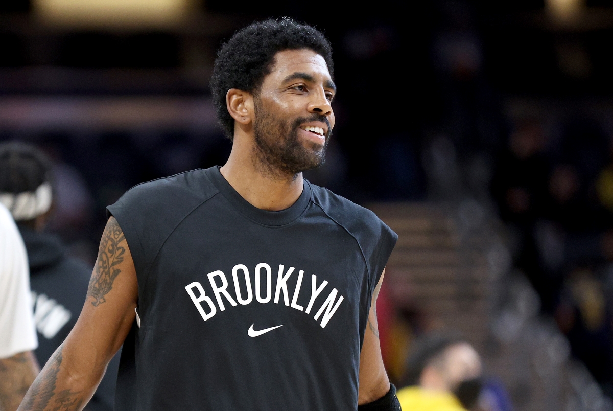 Kyrie Irving made his Brooklyn Nets debut in a win over the Indiana Pacers.