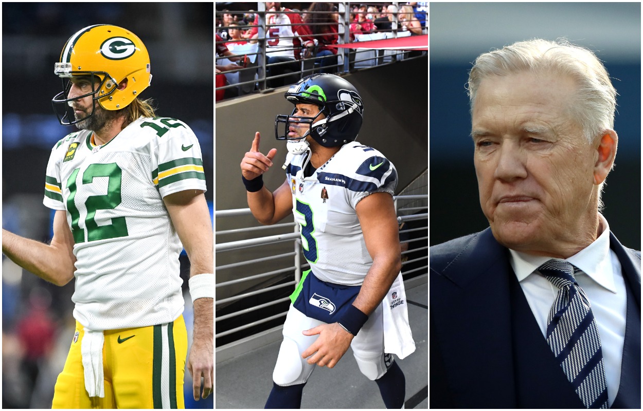 The Broncos should forget about Aaron Rodgers and go after Russell Wilson.