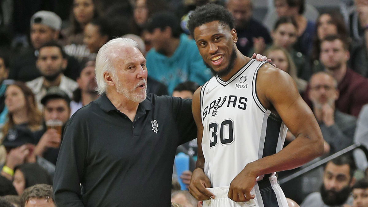 Coach Gregg Popovich likes having veteran Thaddeus Young on the San Antonio Spurs but can't find minutes for the 33-year-old.