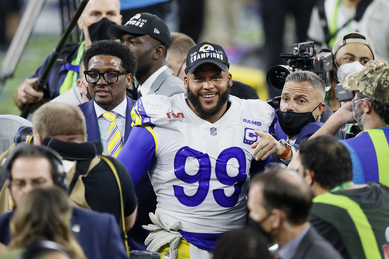 Aaron Donald Puts a Massive Stipulation on Running It Back With the Los Angeles Rams: ‘If We Bring Everybody Back…’