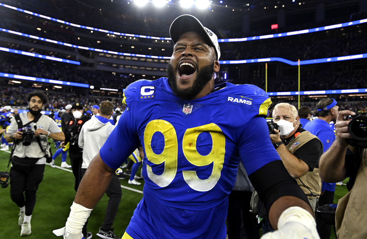 Aaron Donald and the Rams advance to face the Bengals in the 2022 Super Bowl