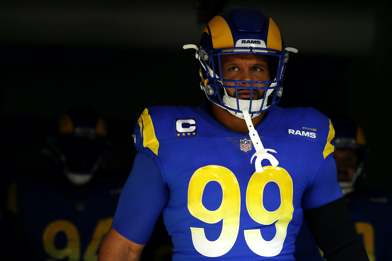 Aaron Donald proved he was a bad, bad man with one move against Joe Thomas.