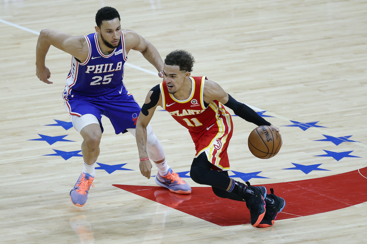 Trae Young sticks up for Ben Simmons.