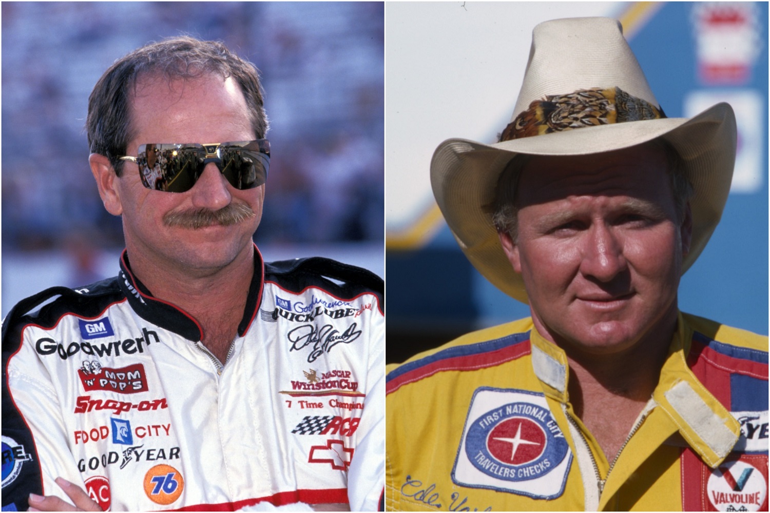 Dale Earnhardt and Cale Yarborough were two of the few drivers to win one of the duels at Speedweeks and then triumph in the Daytona 500, | Getty Images