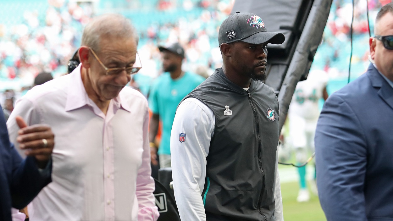 Brian Flores and Stephen Ross
