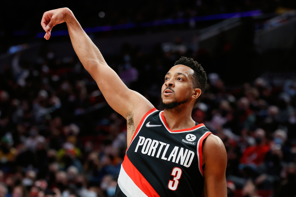 CJ McCollum, whose now under contract with the New Orleans Pelicans.