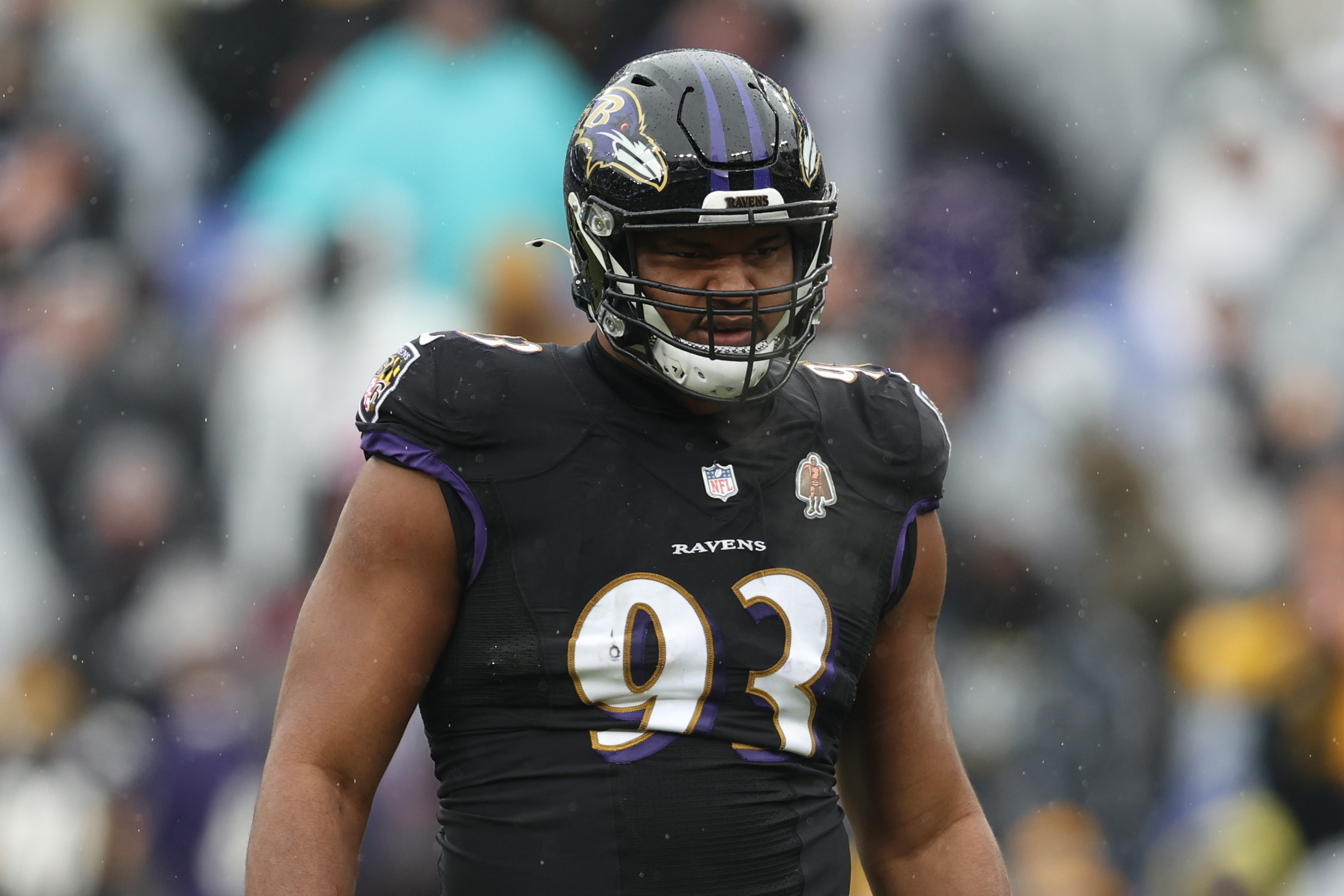 Ravens defensive end Calais Campbell will hit the market in NFL free agency