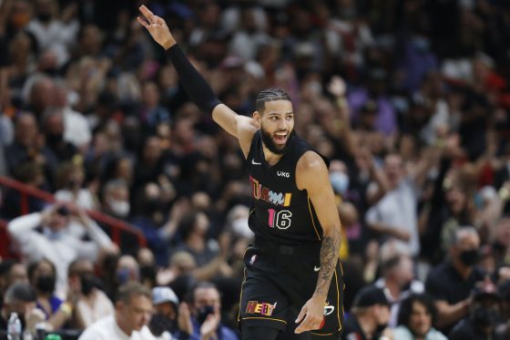 Caleb Martin has J Cole to thank for his new contract.