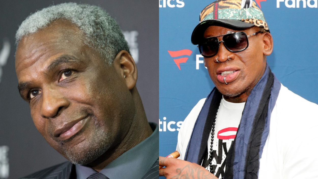 Charles Oakley Once Kicked Dennis Rodman out of His Steakhouse for Eating  off Other People's Plates: 'Don't You Ever Come Around Me Again'