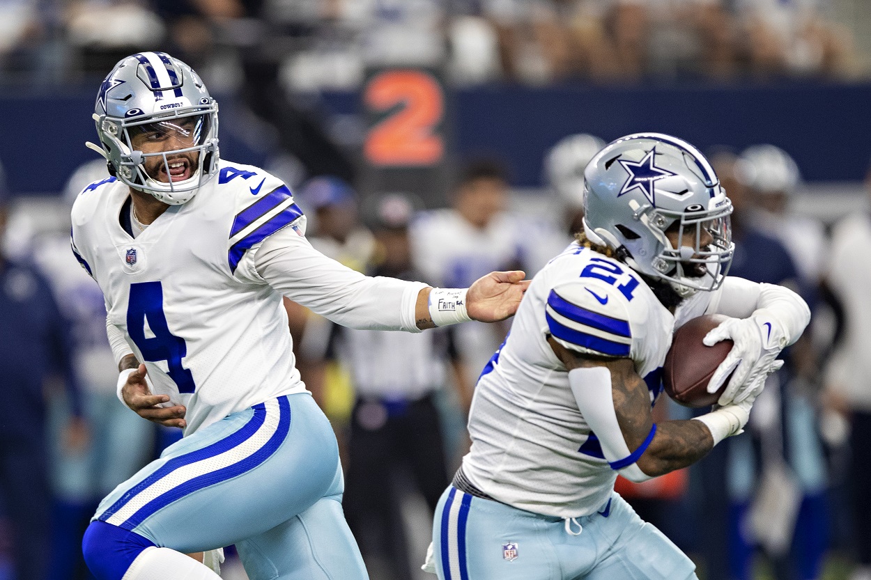 Dak Prescott and Ezekiel Elliott, Dallas Cowboys