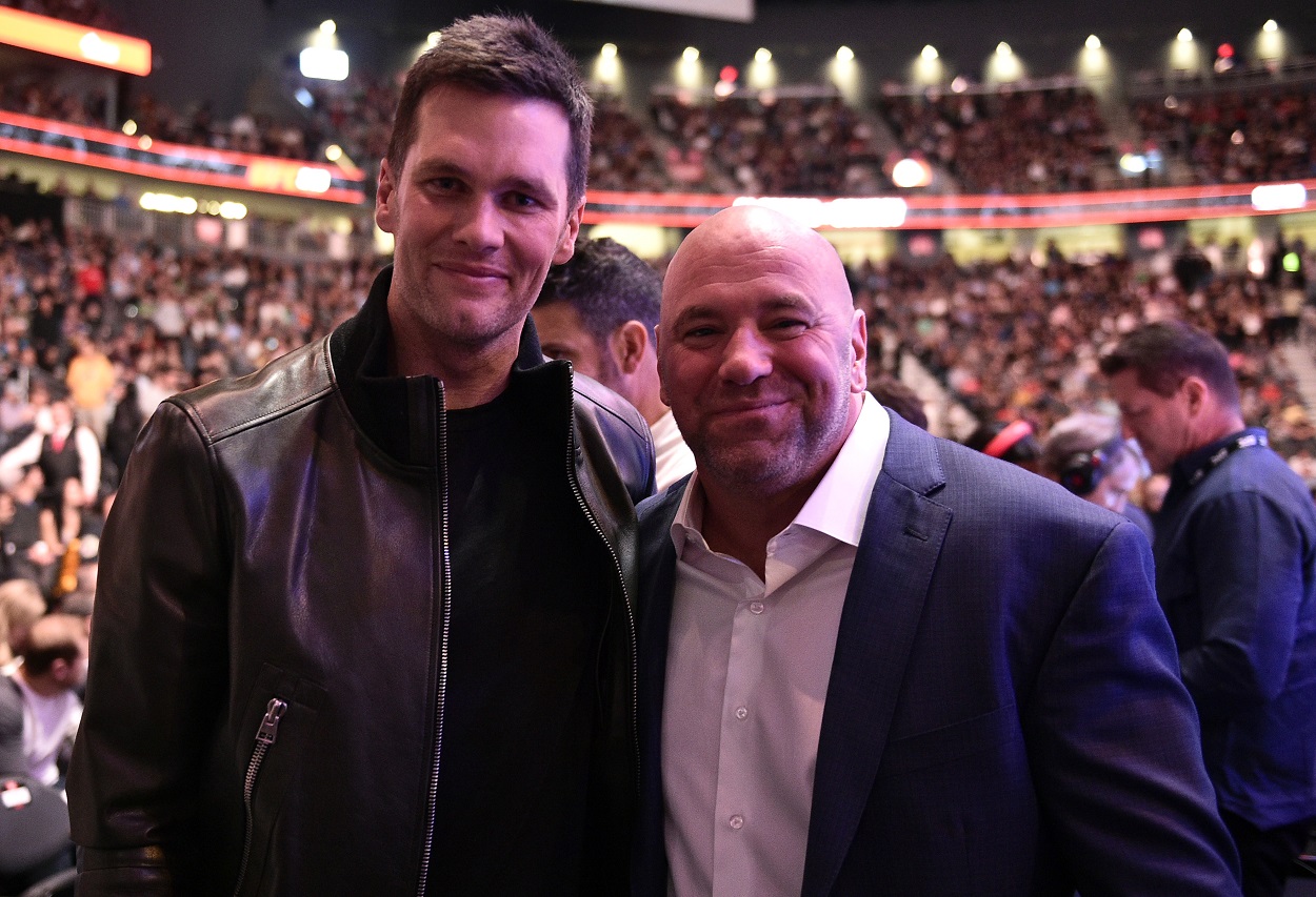 Dana White and Tom Brady