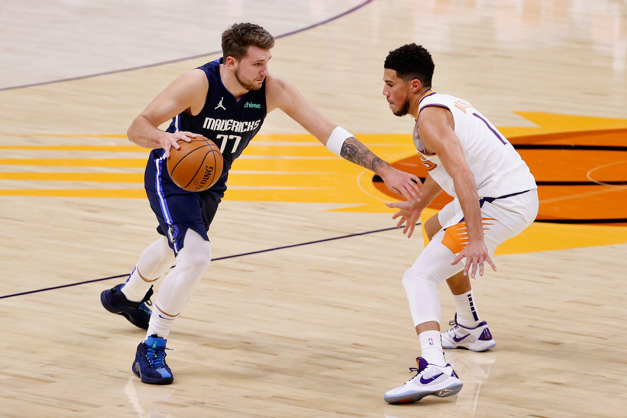Devin Booker and Luka Doncic headline the list of likely All-Star Game reserves.