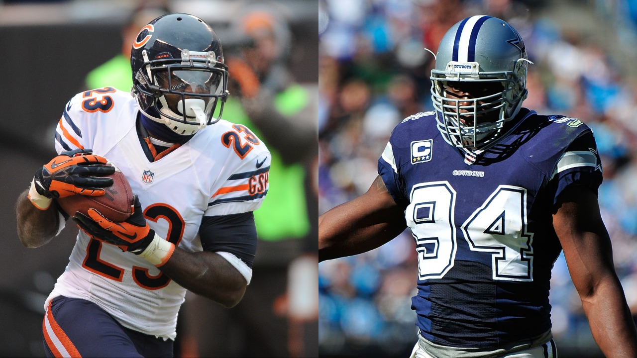 Bears returner Devin Hester and Cowboys outside linebacker DeMarcus Ware were snubbed by the Pro Football Hall of Fame committee