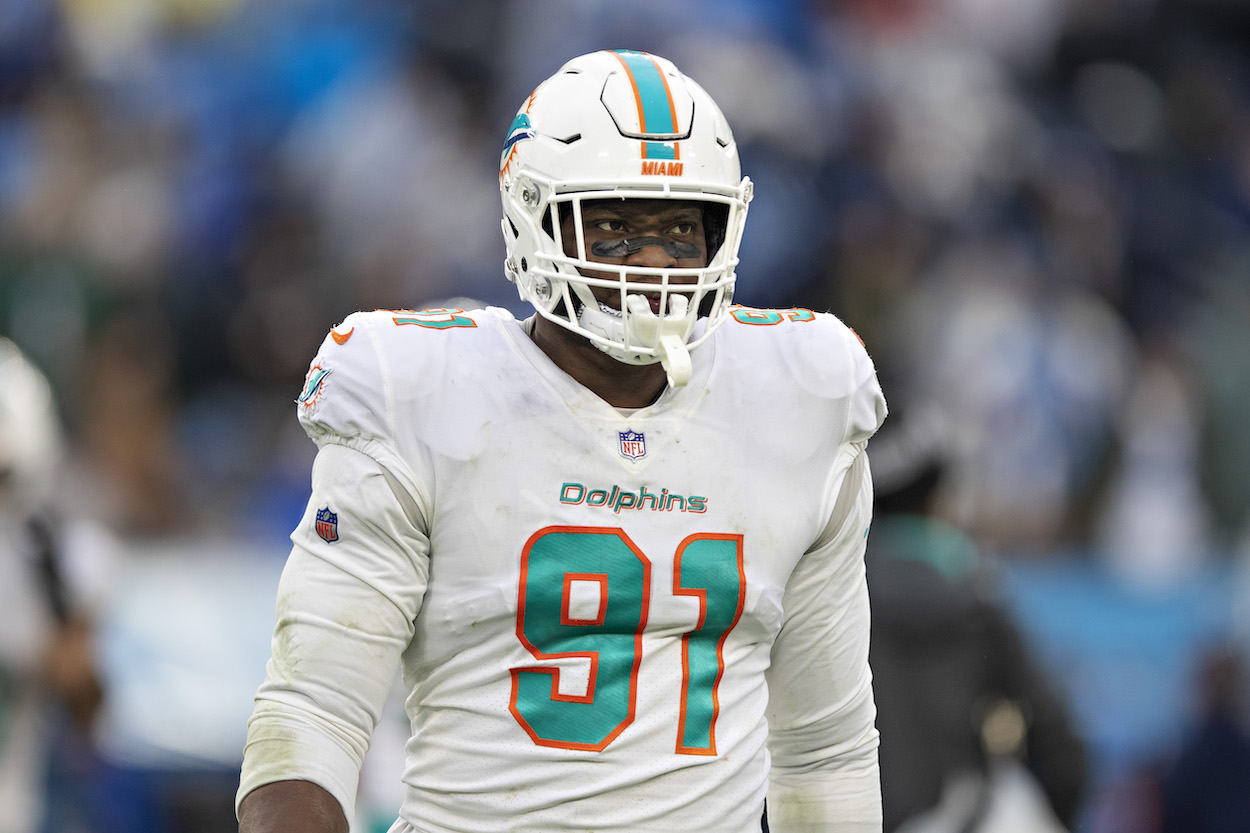 Free agent DE Emmanuel Ogbah.