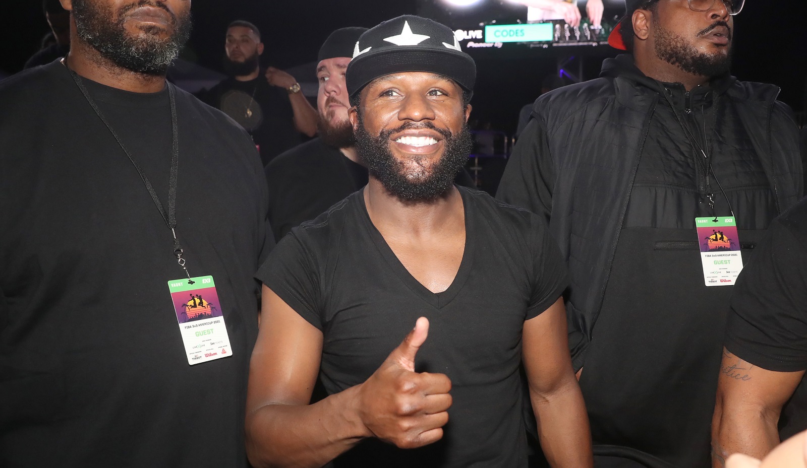 Floyd Mayweather attends 2021 Ballerfest: Music Lives at Bayfront Park on Nov. 13, 2021, in Miami, Florida.